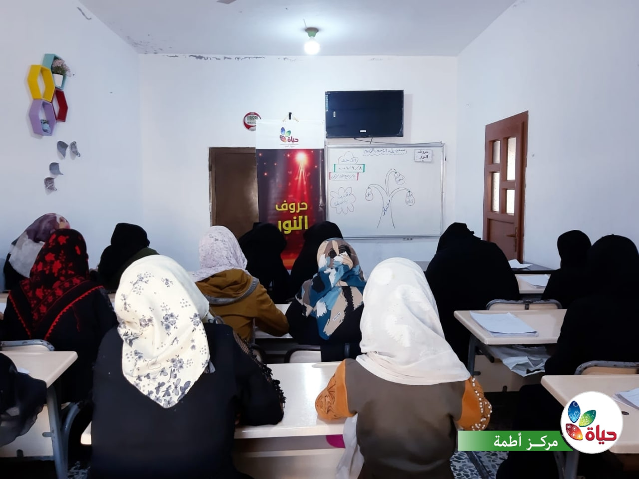 اختبار المشاركات في مشروع حروف النور